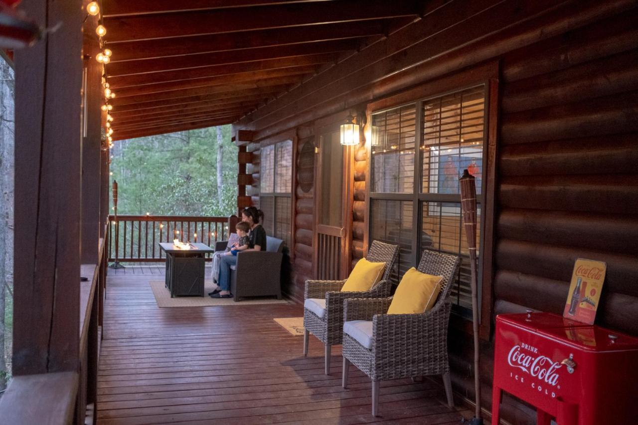 Three Dog Night - Pet-Friendly Cabin With Hot Tub Βίλα Blue Ridge Εξωτερικό φωτογραφία