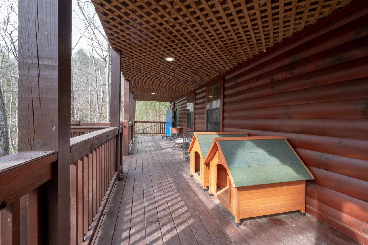 Three Dog Night - Pet-Friendly Cabin With Hot Tub Βίλα Blue Ridge Εξωτερικό φωτογραφία