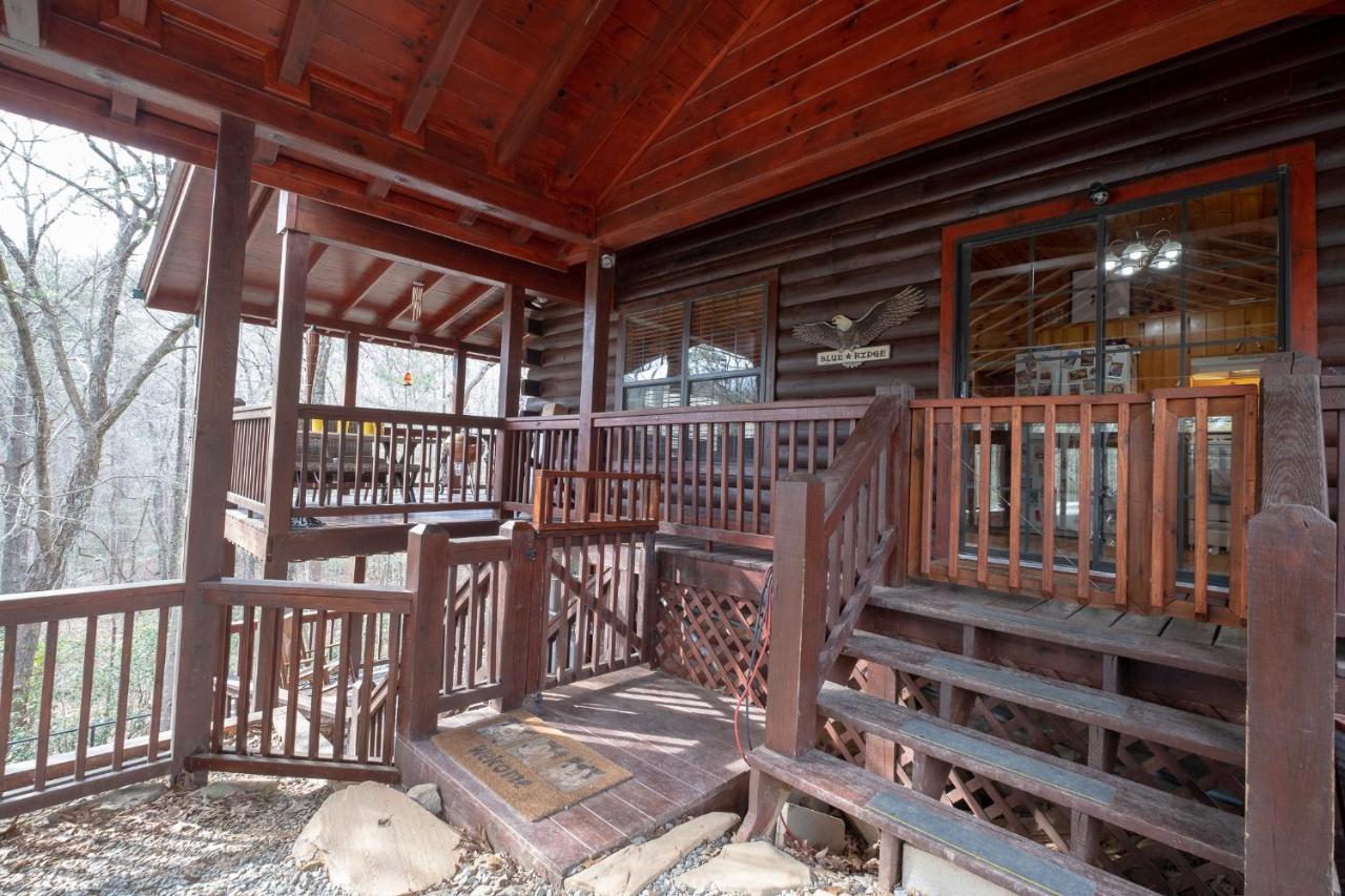 Three Dog Night - Pet-Friendly Cabin With Hot Tub Βίλα Blue Ridge Εξωτερικό φωτογραφία