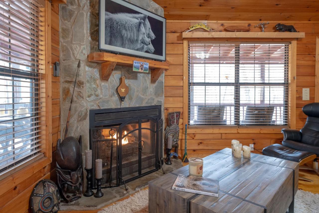 Three Dog Night - Pet-Friendly Cabin With Hot Tub Βίλα Blue Ridge Εξωτερικό φωτογραφία