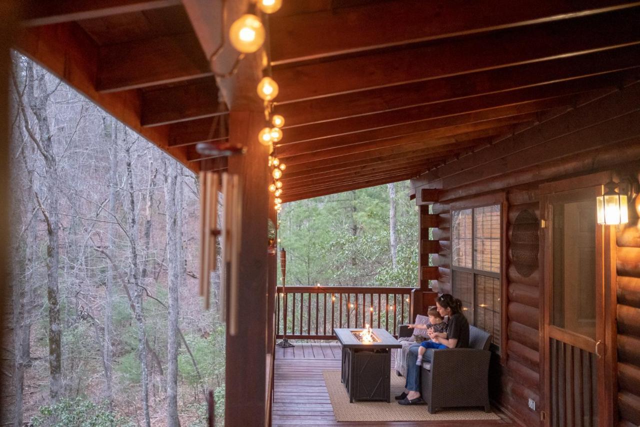 Three Dog Night - Pet-Friendly Cabin With Hot Tub Βίλα Blue Ridge Εξωτερικό φωτογραφία