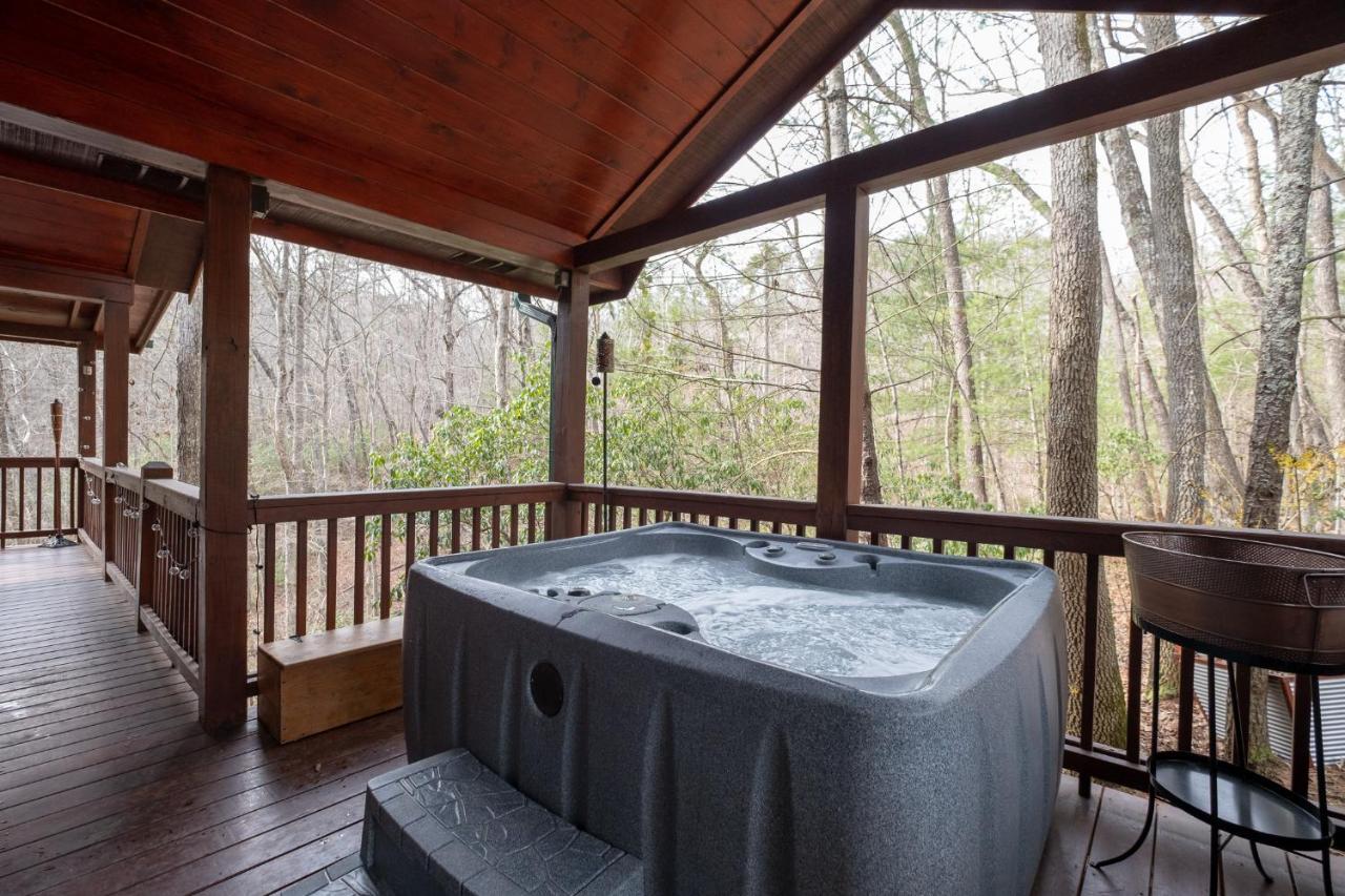 Three Dog Night - Pet-Friendly Cabin With Hot Tub Βίλα Blue Ridge Εξωτερικό φωτογραφία