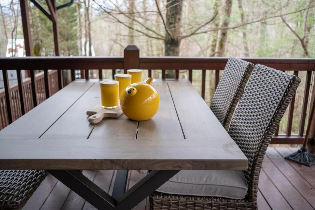 Three Dog Night - Pet-Friendly Cabin With Hot Tub Βίλα Blue Ridge Εξωτερικό φωτογραφία