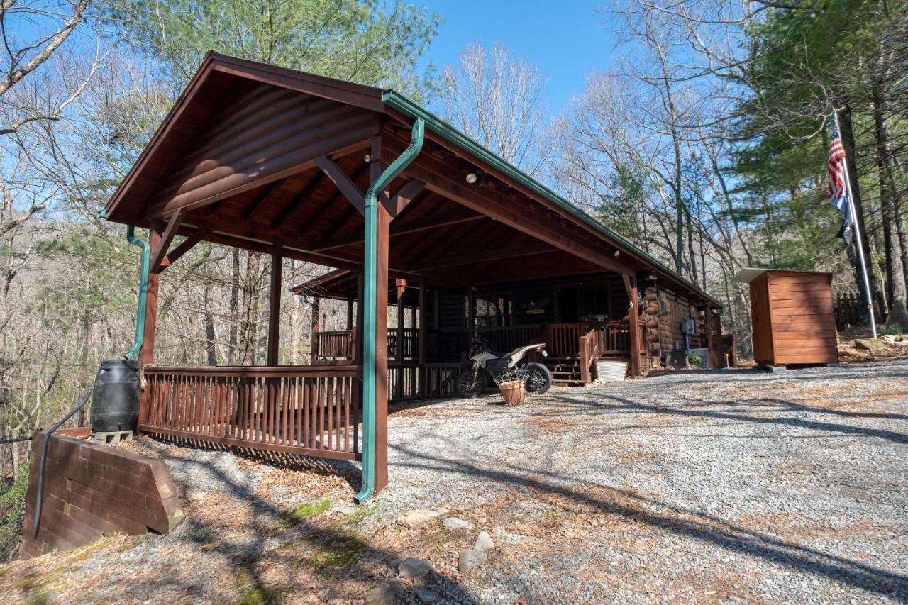 Three Dog Night - Pet-Friendly Cabin With Hot Tub Βίλα Blue Ridge Εξωτερικό φωτογραφία